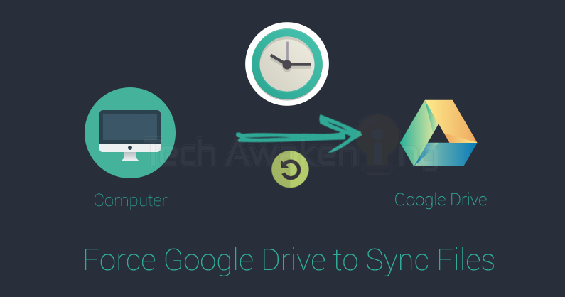 google drive preparing for sync mac